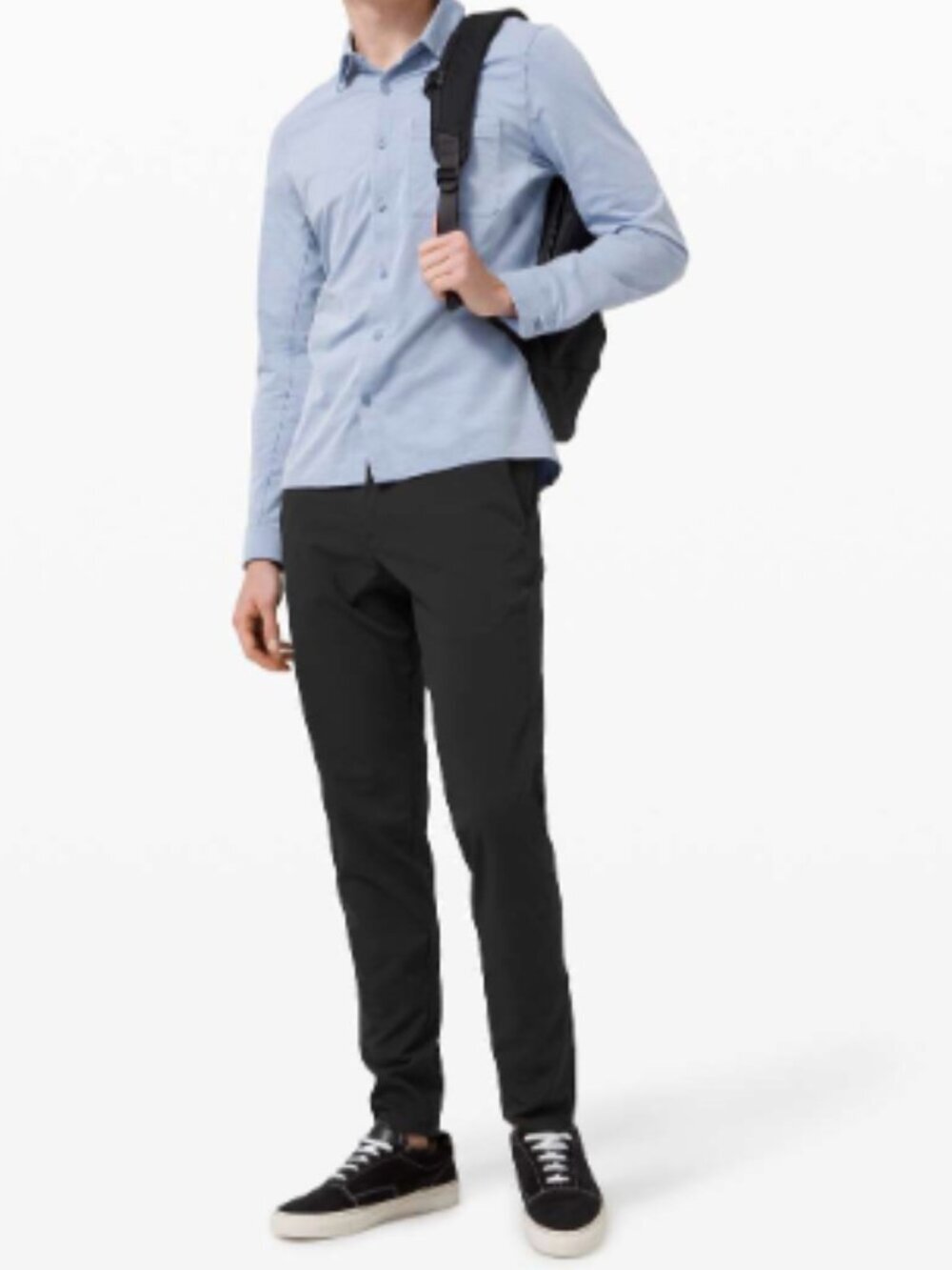 Lululemon Commission Pant Slim Ventilight Black